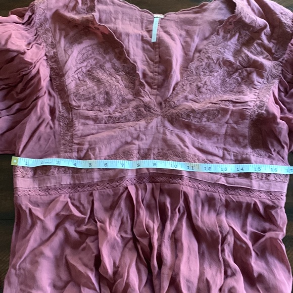 Free people mauve tunic - Picture 5 of 8